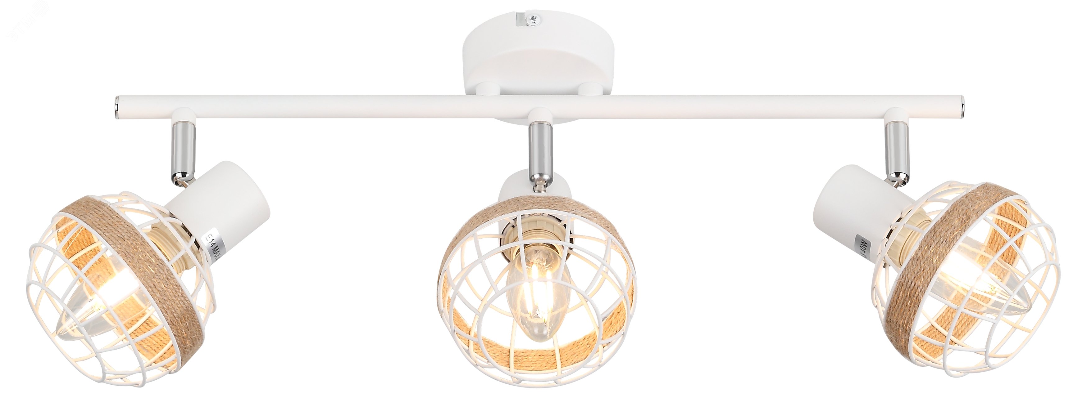 Светильник настенно-потолочный спот Anselma 7034-703 3 x E14 40 Вт поворотный