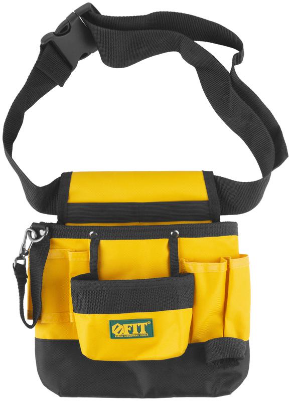 Пояс для инструмента одинарный полиэстер 9 отделений 1 петля для инструмента FIT 12517