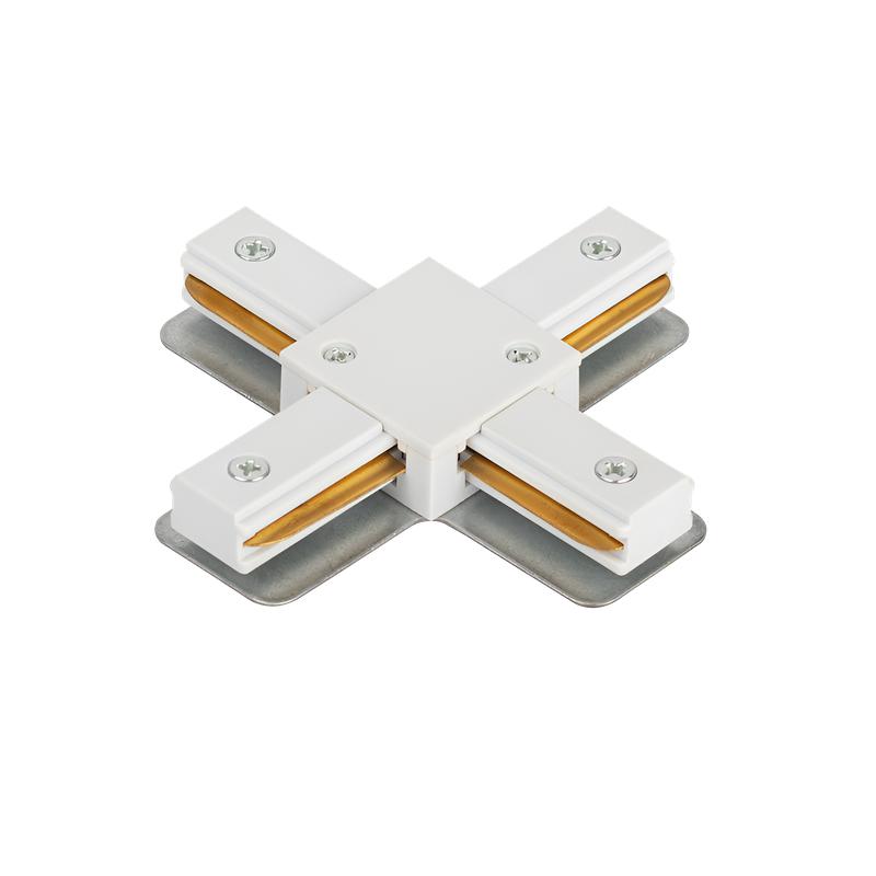 Коннектор X-образный XRB-WH для шинопровода RB бел. IN HOME 4690612060675