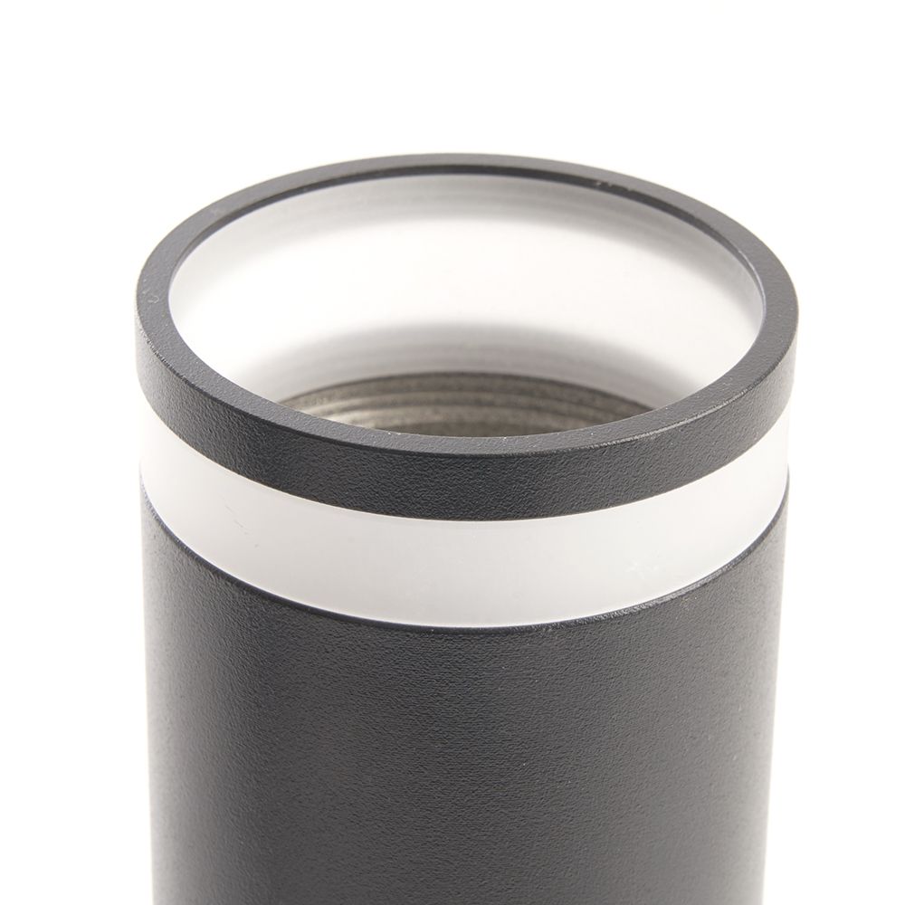 Светильник ДБО 2хGU10 без ламп наклонный черный