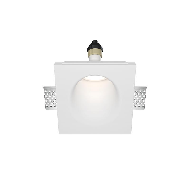 Светильник Gyps Modern 10Вт GU10 встраив. Maytoni DL001-WW-01-W