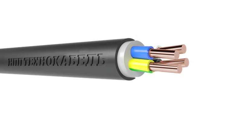 Кабель ППГнг(А)-HF 4х2.5 ОК (N) 0.66кВ (м) Технокабель 00-00148263