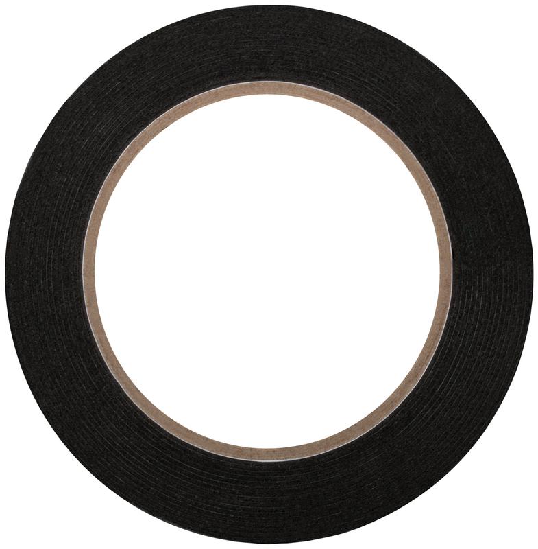 Лента клеящая 2-х сторонняя монтажная на вспененной основе с полимерной подложкой 18ммх5м FIT 11796