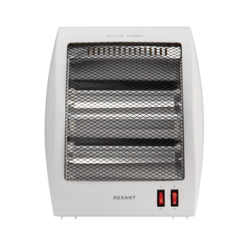Обогреватель электрический инфракрасный настольный 0.8кВт с кварцевыми трубками Rexant 60-0058