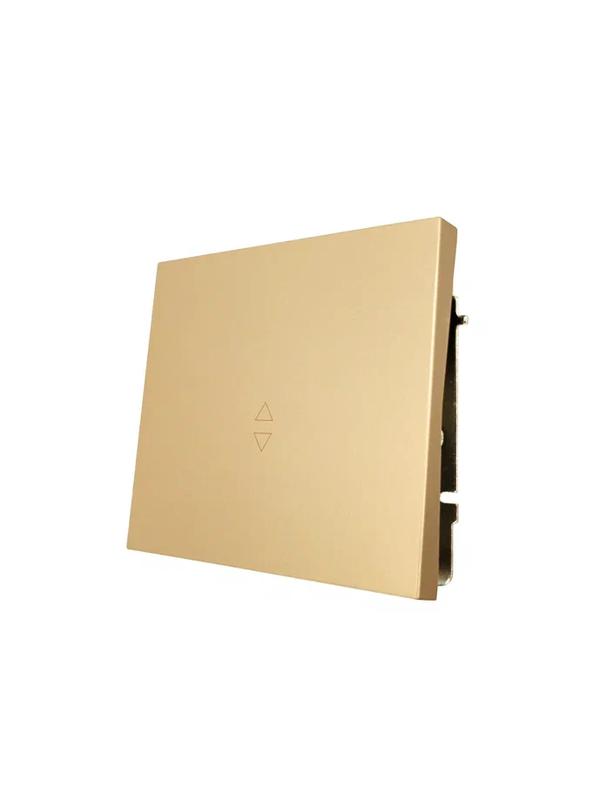 Выключатель проходной 1-кл. СП ZIMA IP20 10А безвинт. зажим зол. LEZARD 704-3688-105QC