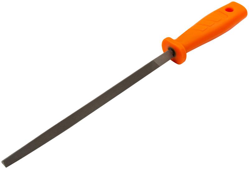 Напильник пластиковая ручка трехгранный 200мм FIT 42620