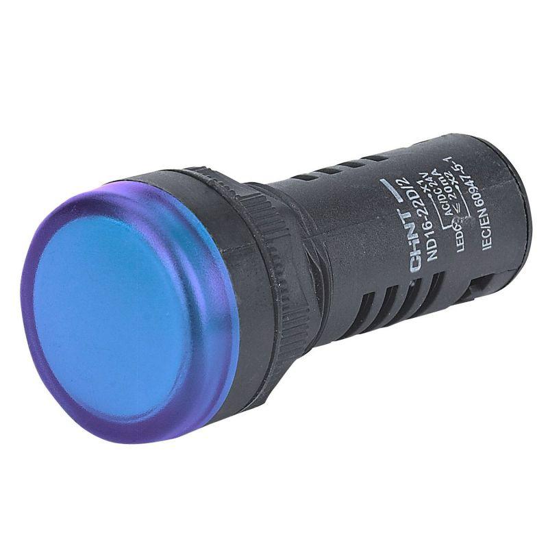 Индикатор помехозащищенный ND16-22D/2K2 AC 230В (R) син. CHINT 268690