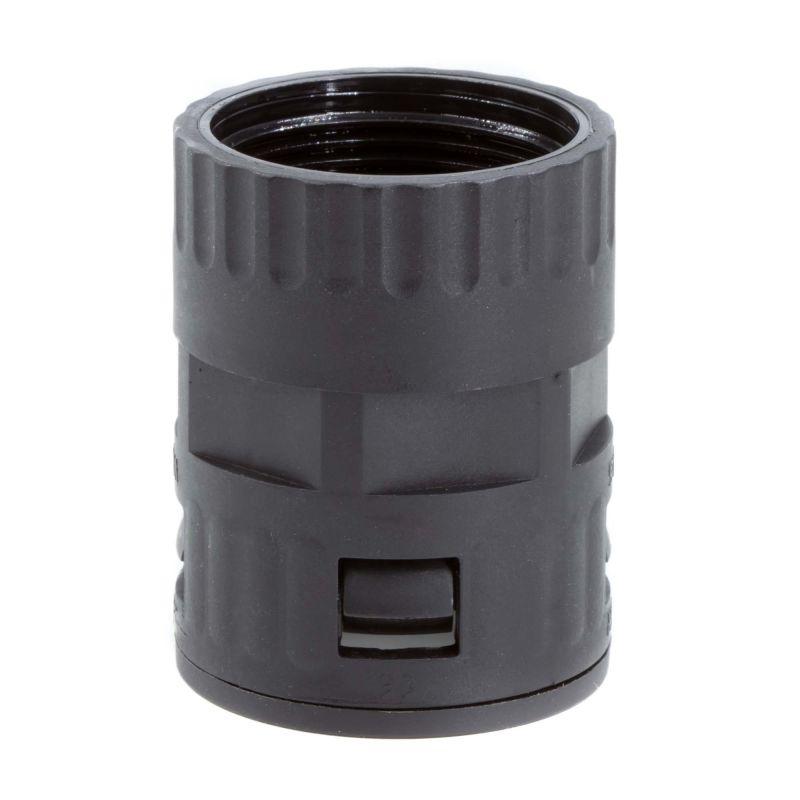 Муфта с внутренней резьбой DN 29мм М40х1.5 полиамид черн. DKC PAI29M40N