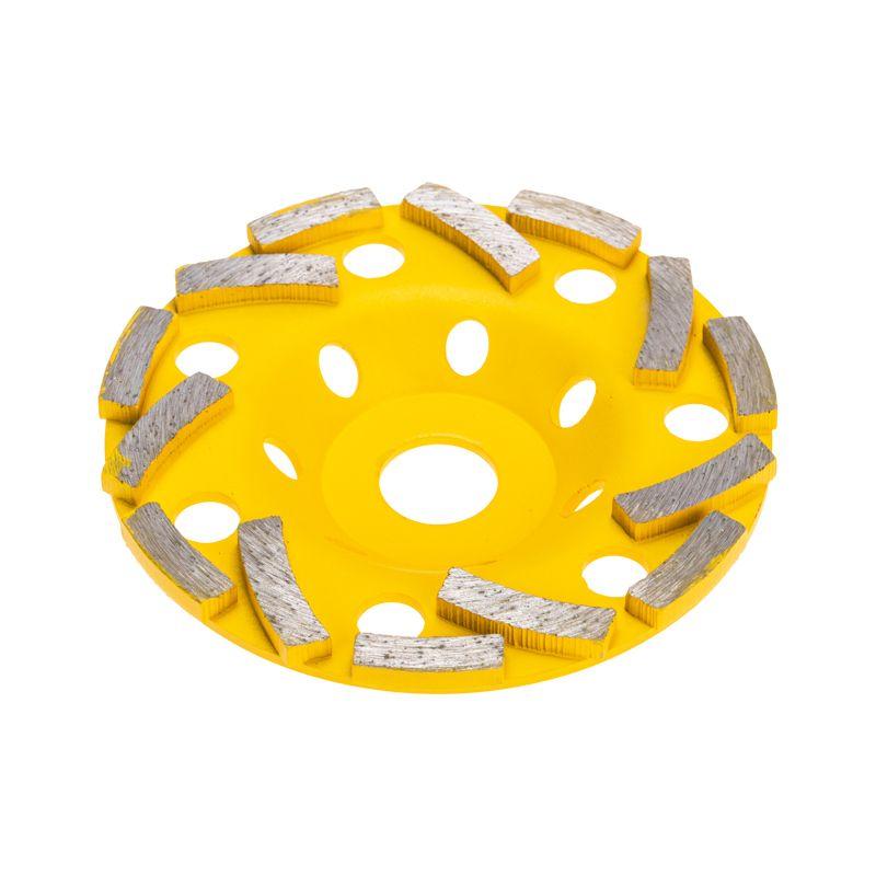 Чашка алмазная шлифовальная Турбо-сегмент 125х22.2мм KRANZ KR-90-0258