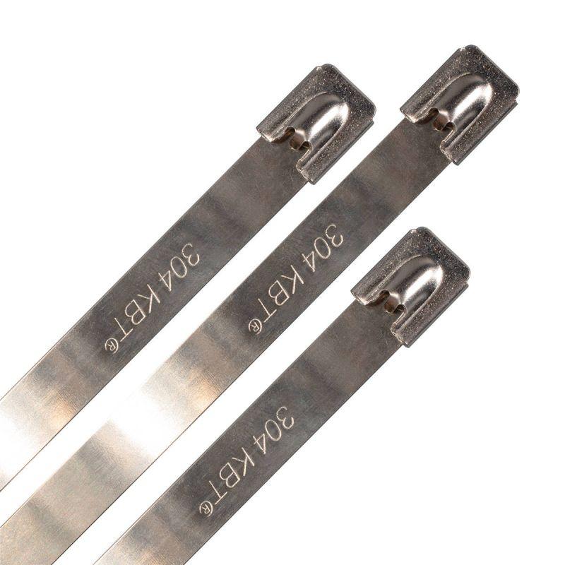 Хомут кабельный СКС (304) 4.6х400 стальной (уп.50шт) Fortisflex 103080