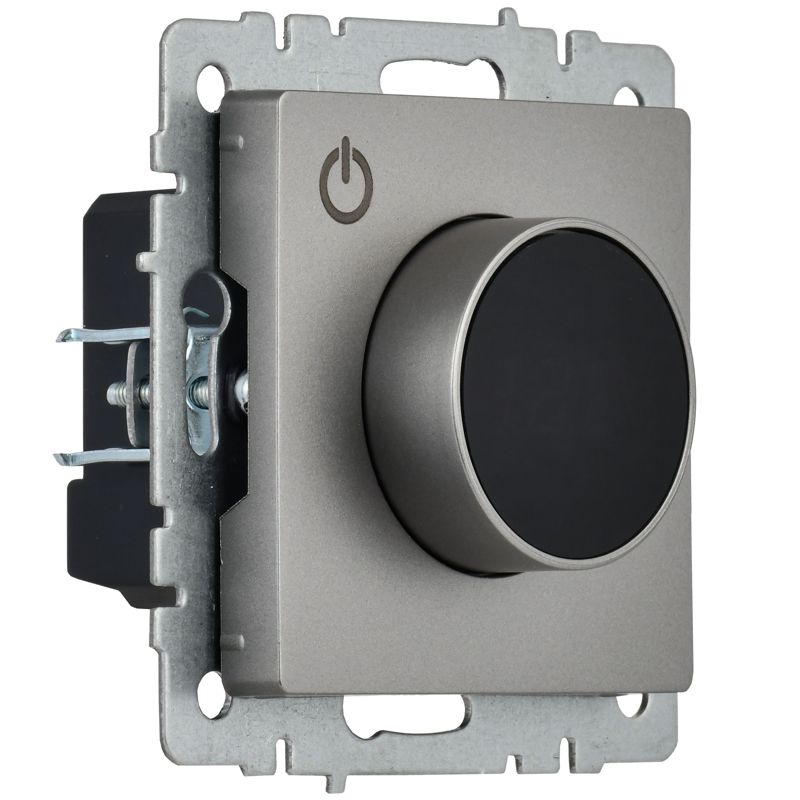 Термостат электронный с индик. BRITE СП IP20 ТС10-1-БрС механизм сталь IEK BR-RT11-K46