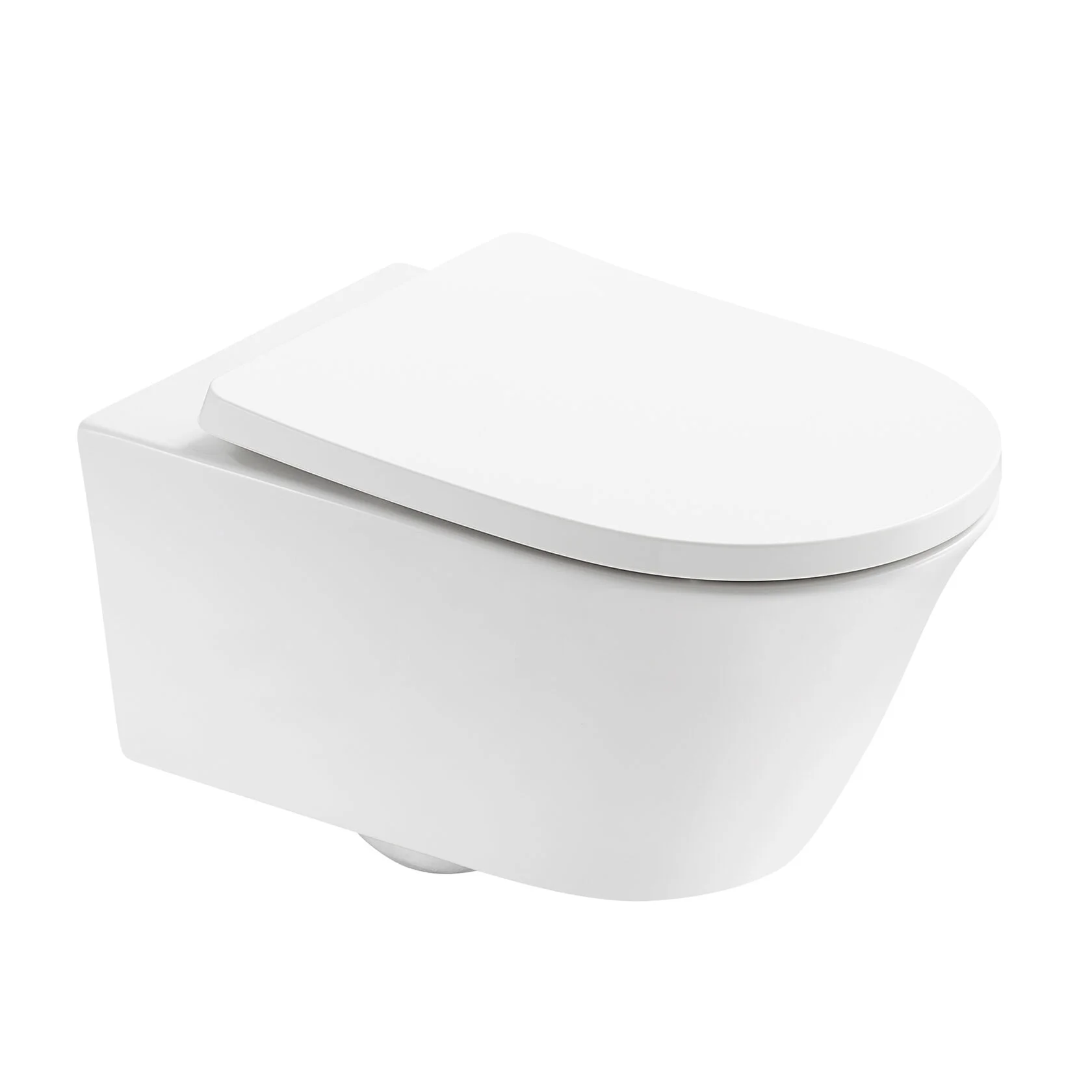 Унитаз подвесной ARROW AEB21602H, безободковый, белый