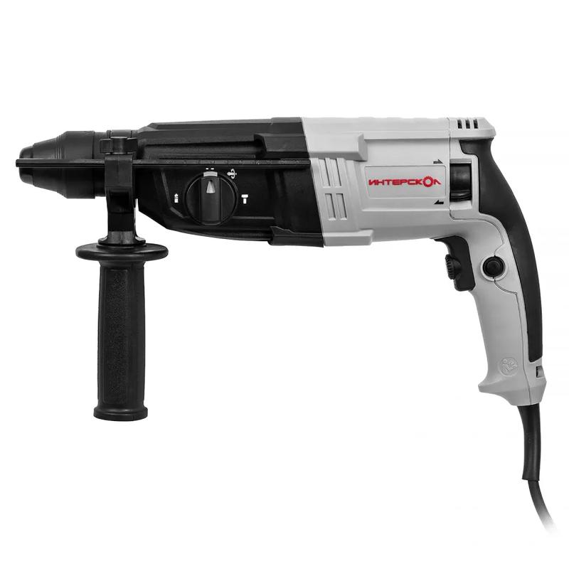 Перфоратор трехрежимный П-28/850ЭР SDS plus макс. диаметр бурения 28мм 5100 уд/мин 2Дж 850Вт ИНТЕРСКОЛ 605.1.0.70