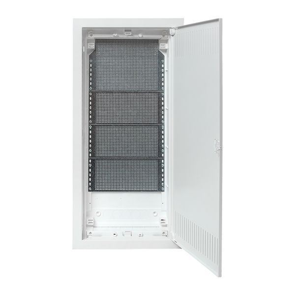 Щит слаботочный встраив. Nova 4 габарит IP41 с метал. перфорированной дверью EKF nv-mb-pmd-4