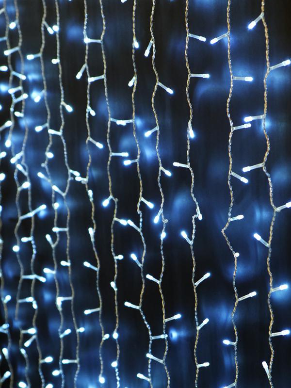 Гирлянда "Занавес" ICLLD240M-C 240LED RGB 2х2м 8 режимов IP20 SHLights 4690601053251