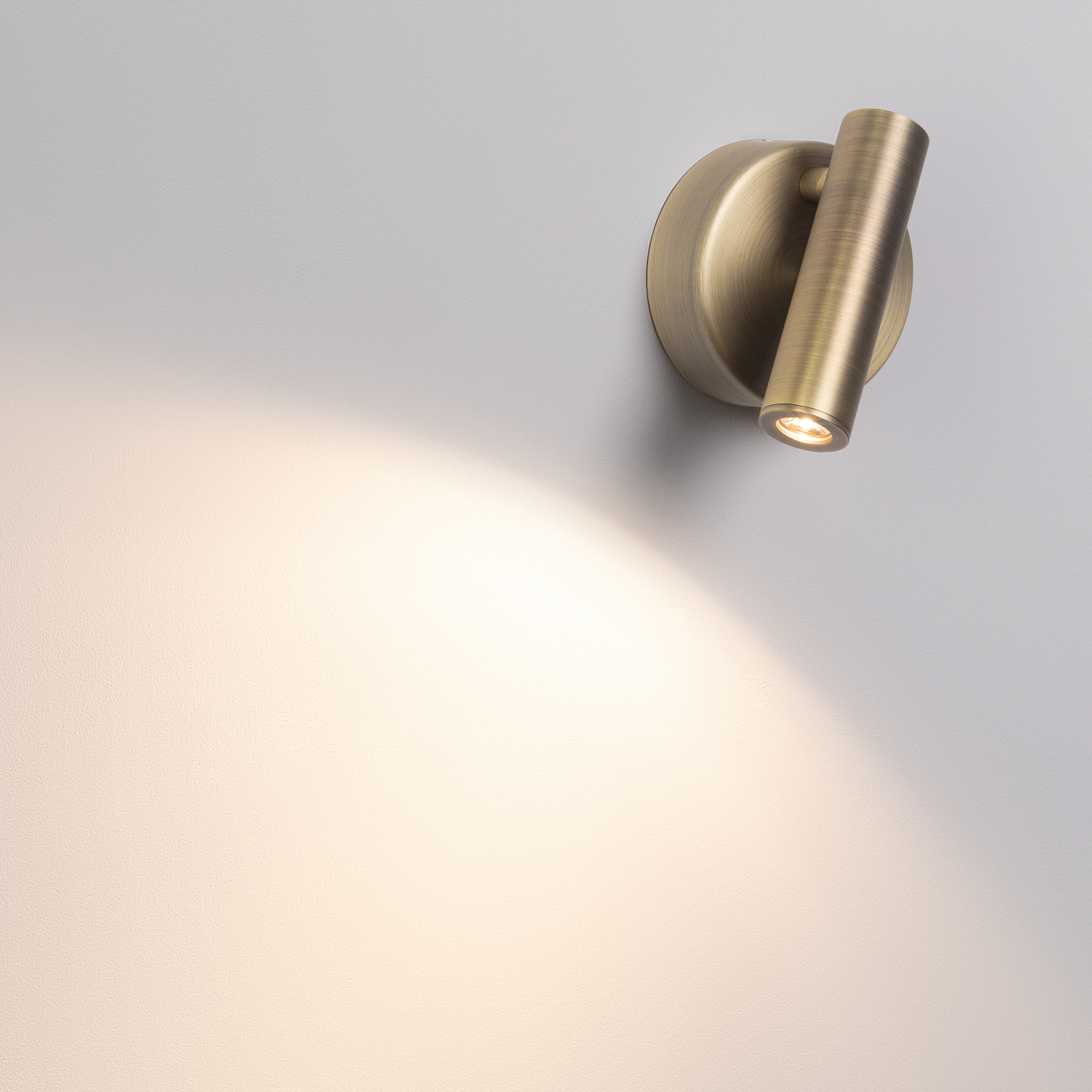 Светильник SP-BED-NB-R90-3W Warm3000 (BR, 20 deg, 230V) (IP20 металл, 3 года)