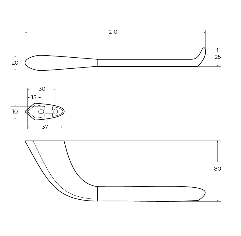 Держатель туалетной бумаги CEZARES LINER-PH-01