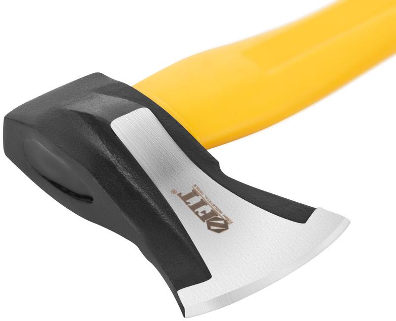 Топор-колун "ушастый" кованый 1000г фибергласовая ручка FIT 46171