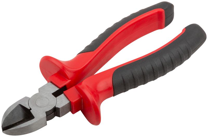 Бокорезы "Оптима" 165мм двухцветные обрезиненные ручки полированная сталь КУРС 47551