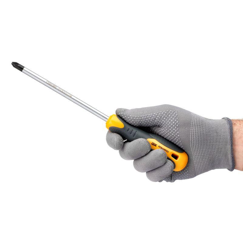 Отвертка крестовая PZ3х150 K1 ARMA2L 3 IEK A2L3-SC10-K1-PZ-30-150