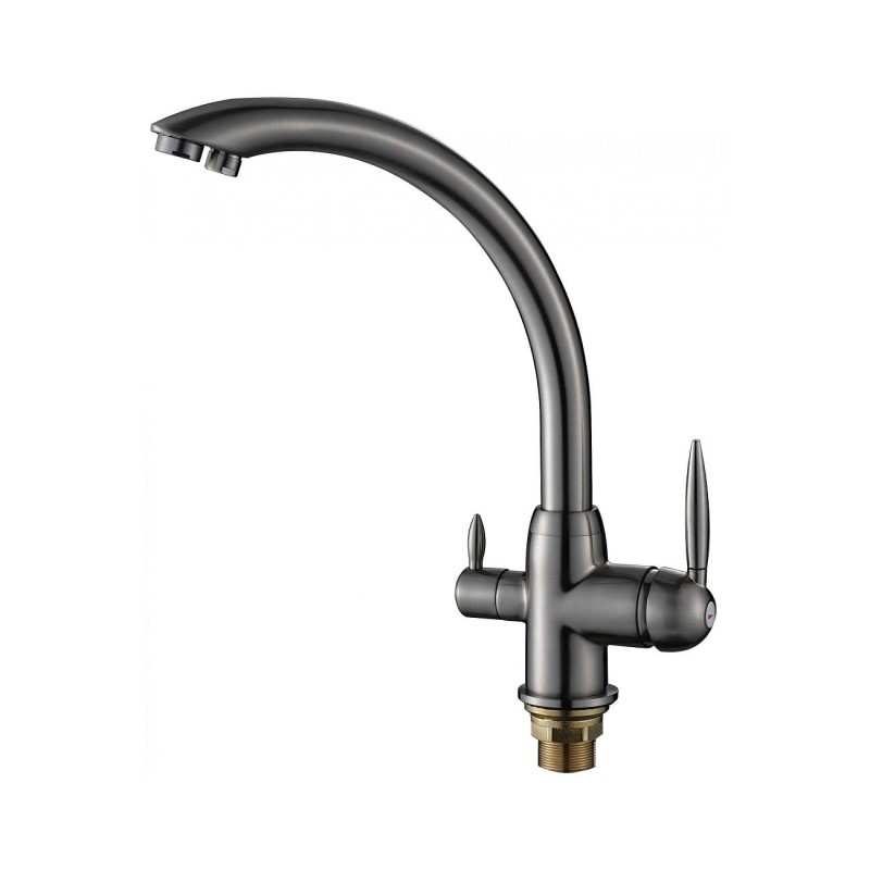 Смеситель для кухни с подключением к фильтру Savol S-L1699L, сатин