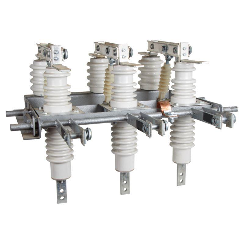 Разъединитель высоковольтный РВФЗ-10/1000-II-II-МП250-УХЛ2 с приводом КЭАЗ 386691