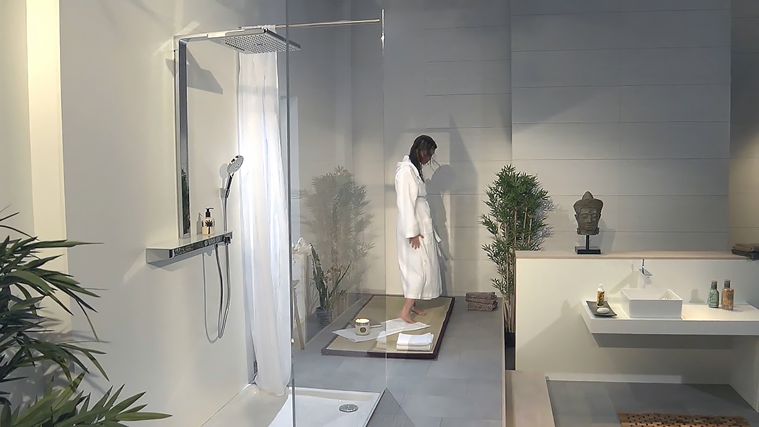 Душевая система Hansgrohe Rainmaker Select 460 3jet Showerpipe 27106400 для душа