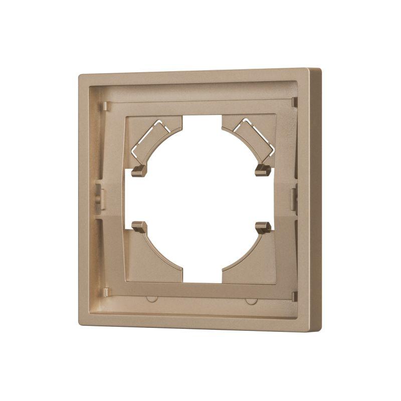 Рамка пластиковая FRM-TENDO-PL-1-GD Arlight 053838