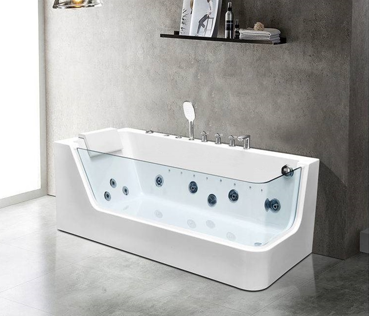 Ванна C-494-17L акриловая гидромассажная Ceruttispa (1700x800x580)