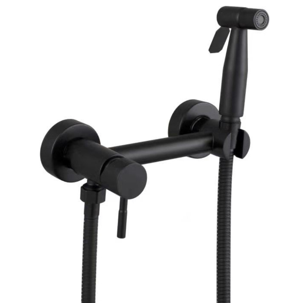 Гигиенический душ со смесителем  Savol S-FXQ006H, черный