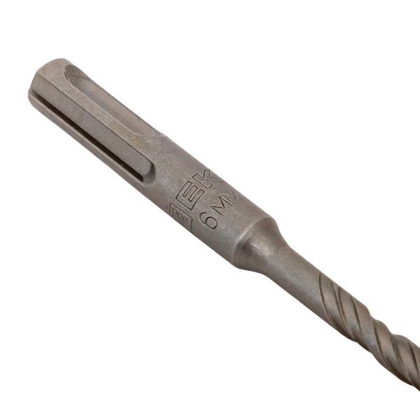 Бур по бетону SDS-plus 6х110мм 2 резца 4S спираль Master EKF db-6-110-2x4