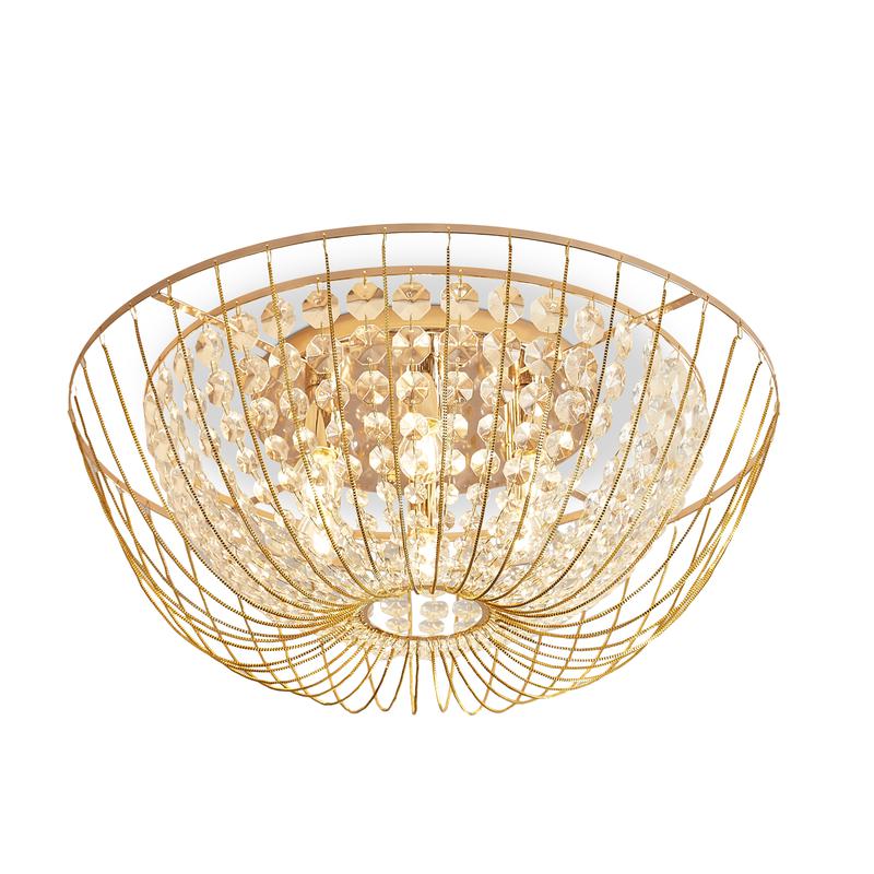 Светильник потолочный Pava 6х60Вт E14 IP20 Freya FR1016CL-06G