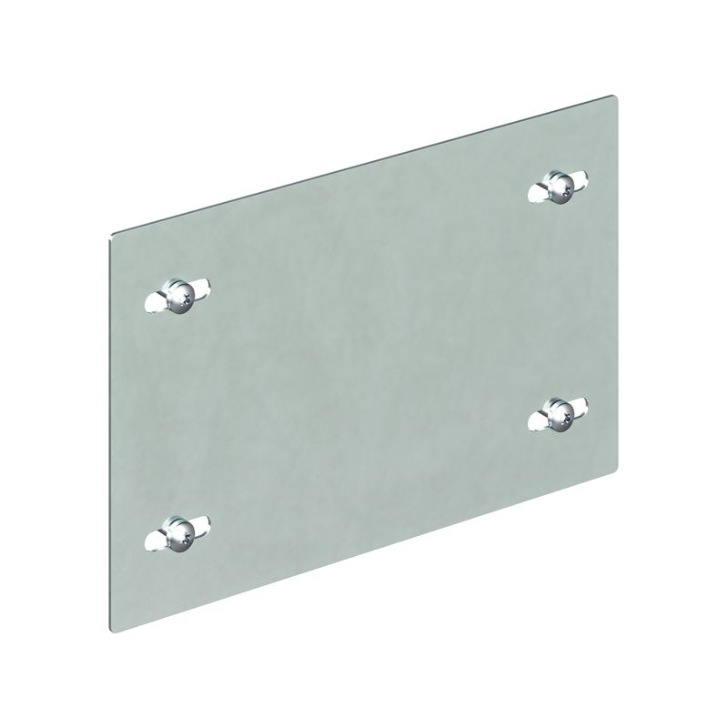 Плата монтажная частичная боков. для корпусов RAM fit 200х450мм DKC R6SMP02450