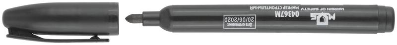 Маркер перманентный строительный черн. MOS 04367М