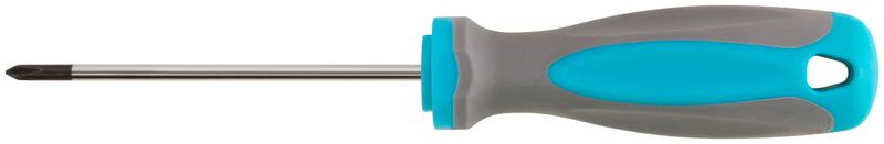 Отвертка CrV сталь прорезиненная ручка PH0х75мм MOS 53701М