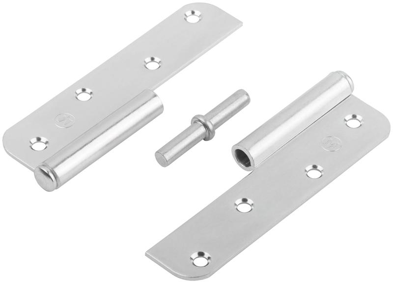 Петля накладная прав. "ПН" 130мм оцинк. 66395