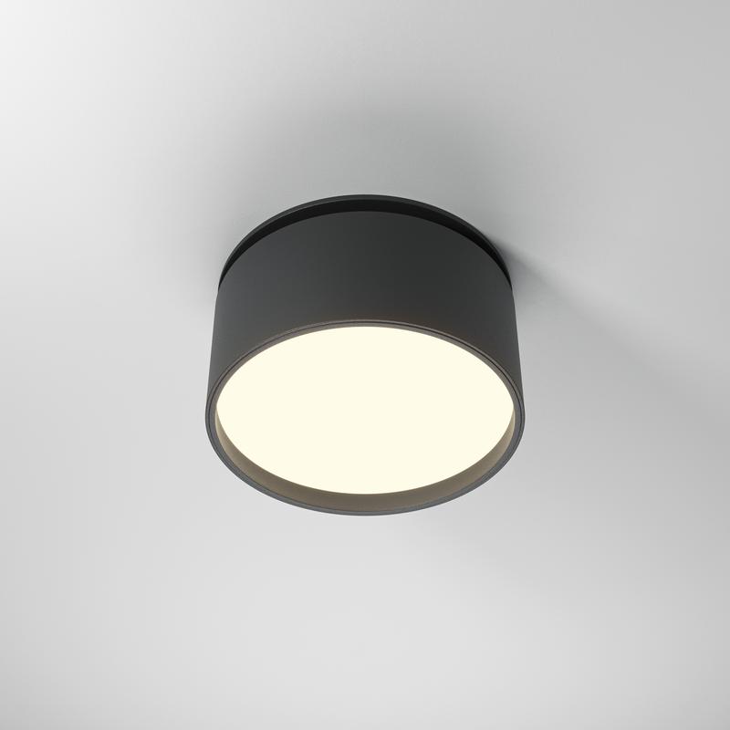 Светильник Onda 12Вт 3000К 120град. встраив. Maytoni DL024-12W3K-B