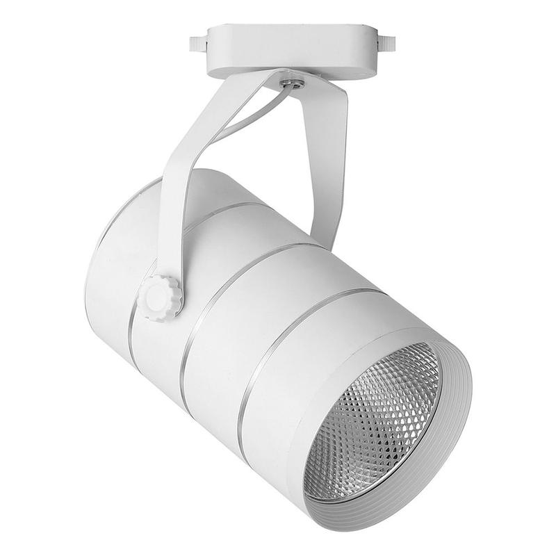 Светильник светодиодный трековый на шинопровод 12Вт 1080лм 4000К 35град. бел. AL112 FERON 41184