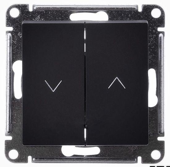 Выключатель 1-кл. AtlasDesign 2п 10А мех. базальт SE ATN001419