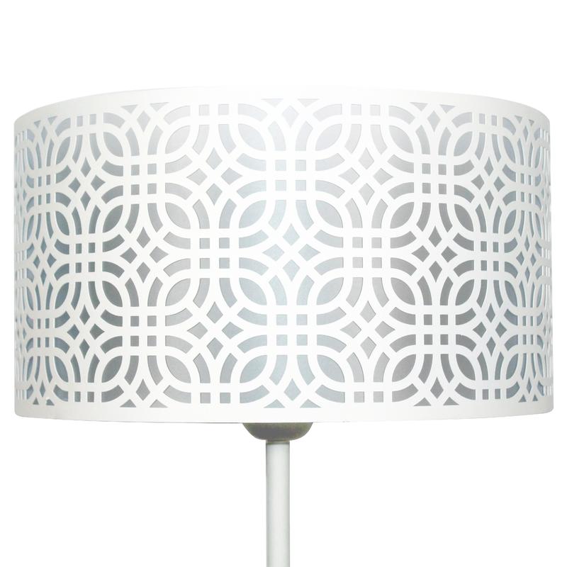 Светильник "Амина" ННБ 63-60-021 шнур бел. (ИМ) напольный (торшер) бел. муар Элетех 1005405253