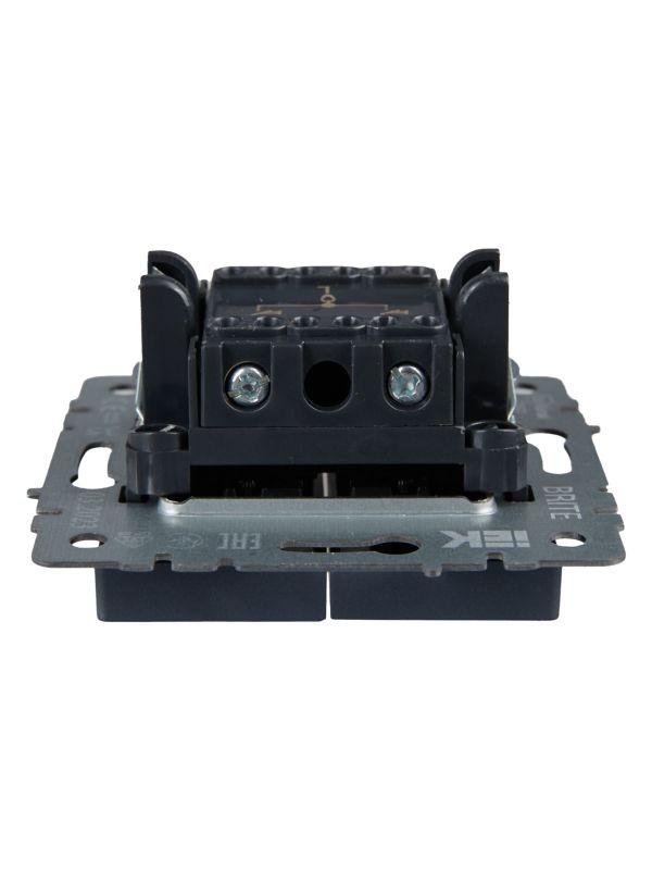 Выключатель жалюзи СП BRITE ВС10-1-5-БрМ 10А механизм маренго IEK BR-V15-0-10-K35