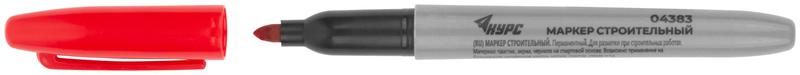 Маркер строительный перманентный красн. КУРС 04383
