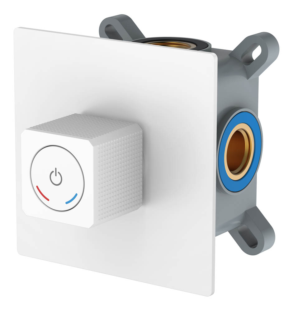 Смеситель автоматический для раковины QUAD Gun Metal