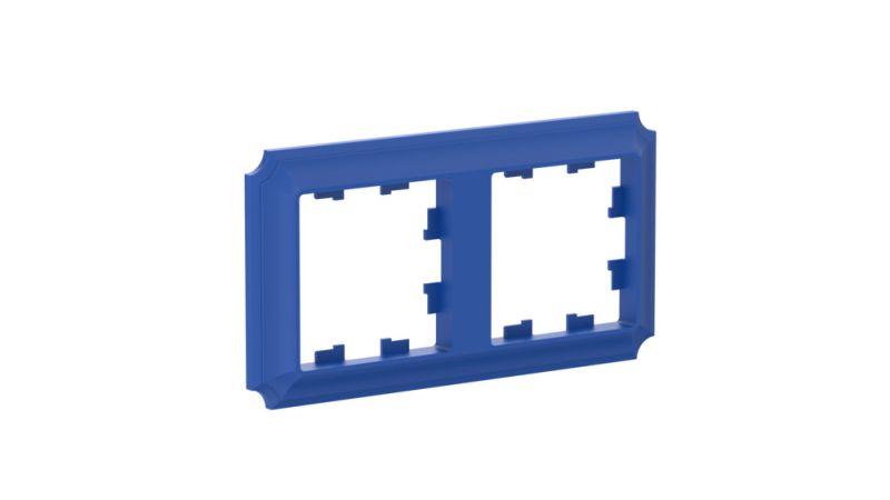 Рамка 2-м AtlasDesign Antique универс. аквамарин SE ATN101102