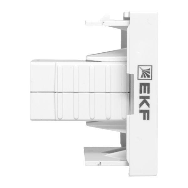 Розетка HDMI 1-м СП 2мод. без индикатора бел. EKF E2MR-21HDMI-10