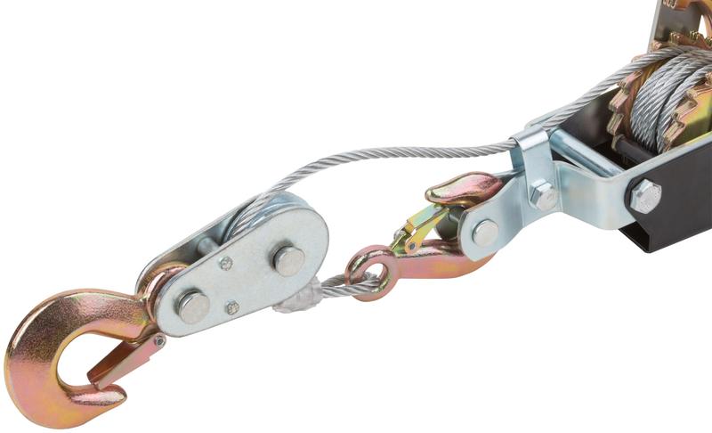 Лебедка ручная усиленная 4000кг FIT 64648