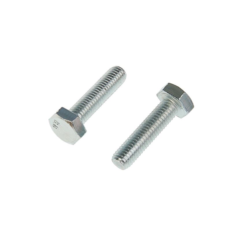 Болт с шестигранной головкой М10х35 DIN 933 оцинк. (уп.6шт) Tech-Krep/Zitar 102977