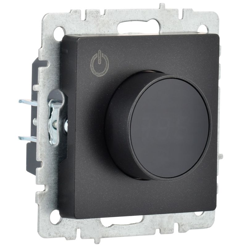 Термостат электронный с индик. BRITE СП IP20 ТС10-1-БрЧ механизм черн. IEK BR-RT11-K02