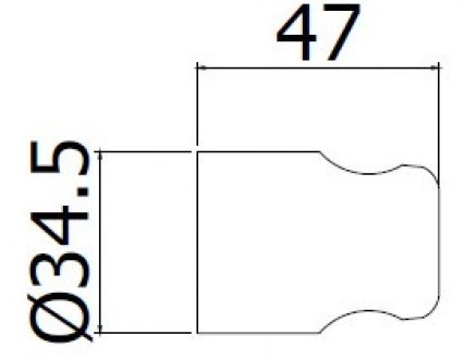 Держатель для душа Paffoni , белый матовый