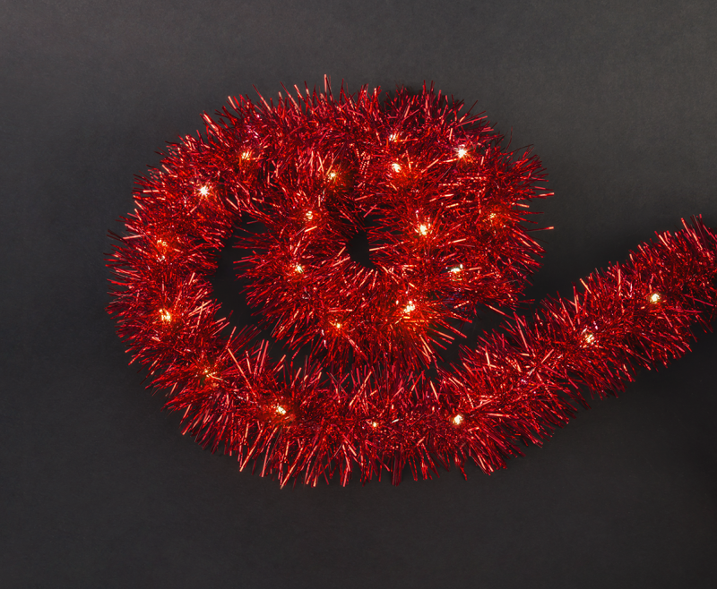 Гирлянда светодиодная "Мишура" 95 063 NGF-D047-01 красн. Navigator 95063